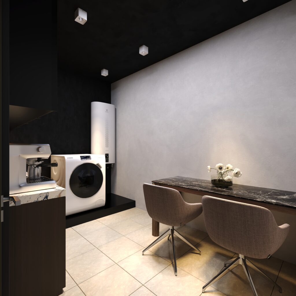 saloon storage & staff lounge view 02